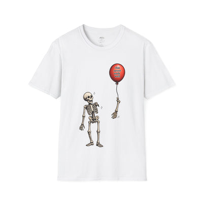 Skeleton Balloon - 'Well This Never Ends Well' Skeleton Balloon Graphic Tee