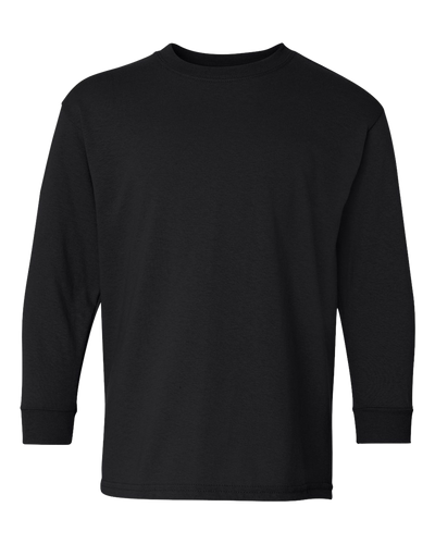 Youth Custom Cotton Long Sleeve Shirt | Soft & Comfortable | Made to Order