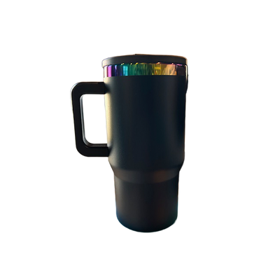 Personalized 20oz Rainbow Plated Underlay Engravable Tumbler