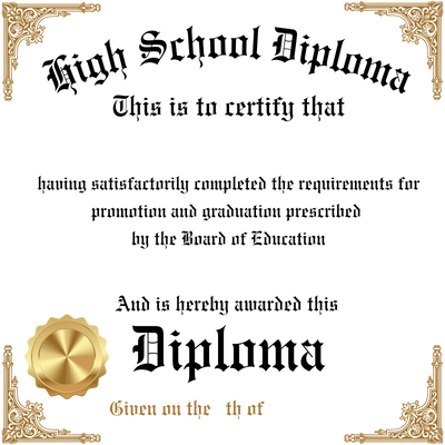High School Diploma Graduation Velveteen Plush Blanket