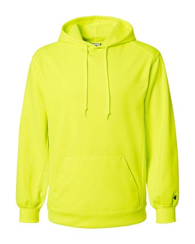 Personalized Performance Safety Yellow Hooded Sweatshirt