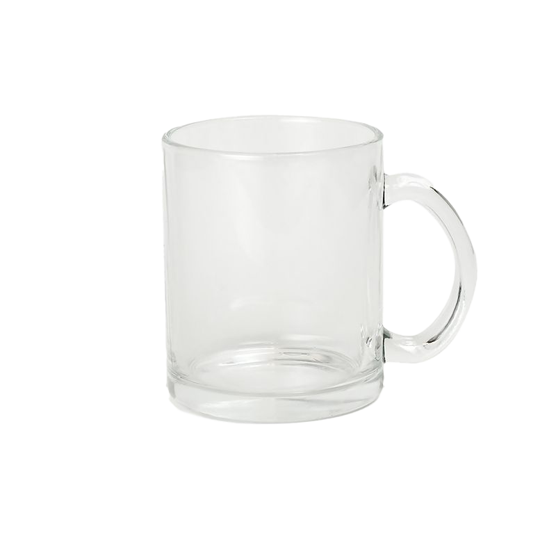 11oz Glass Coffee Mug