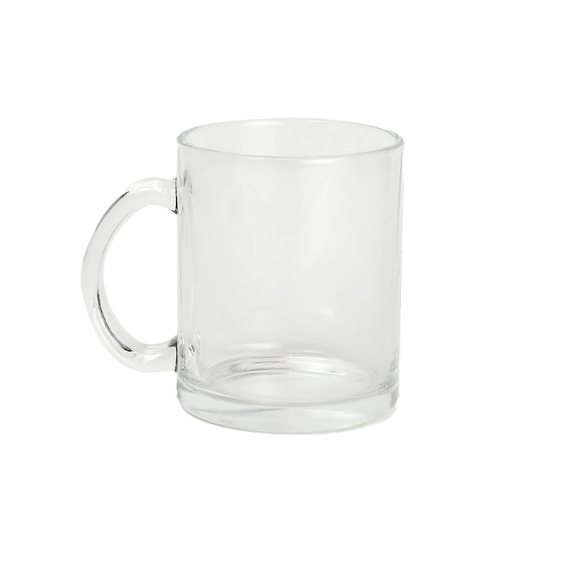 11oz Glass Coffee Mug
