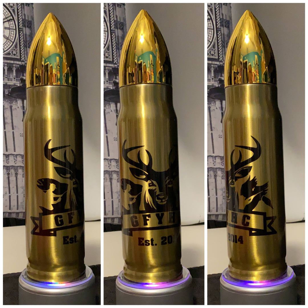 Bullet Shaped Thermos - M.S.A. Custom Creations