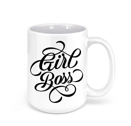 Girl Boss Mug - M.S.A. Custom Creations