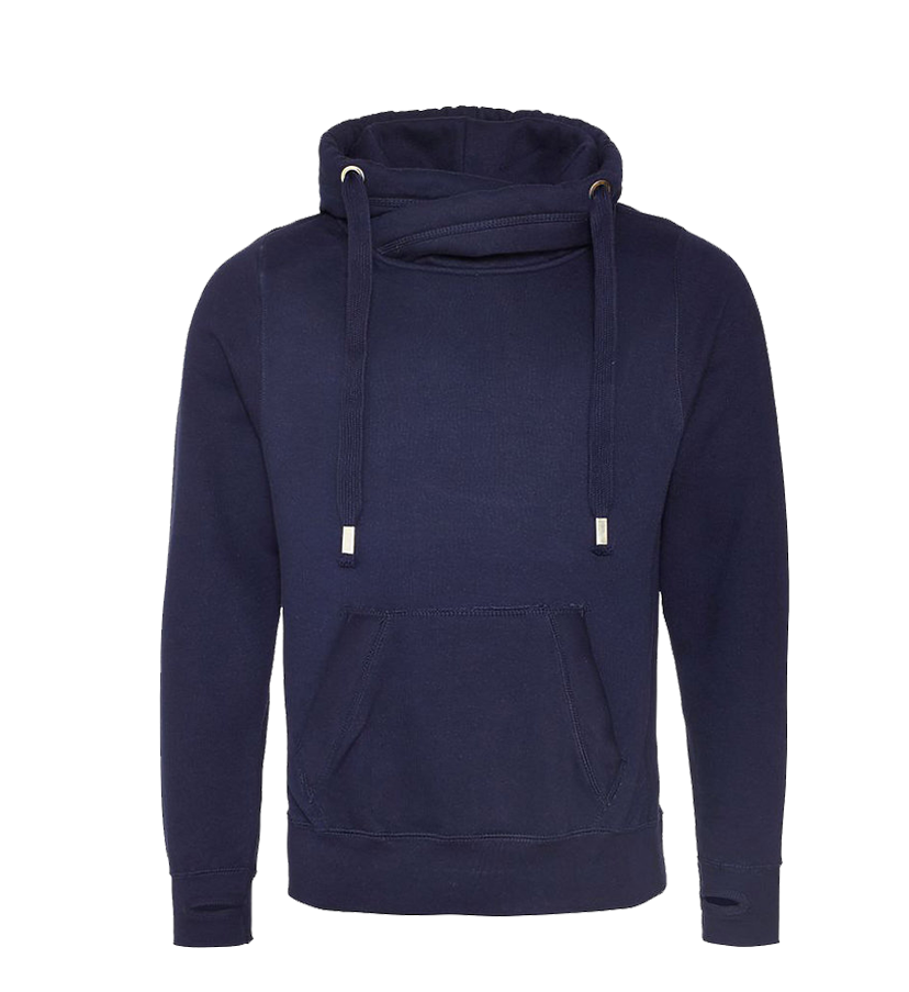 Customizable Unisex Cross Neck Hoodie - M.S.A. Custom Creations