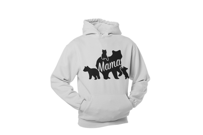 Mama Bear Hooded Sweatshirt - M.S.A. Custom Creations