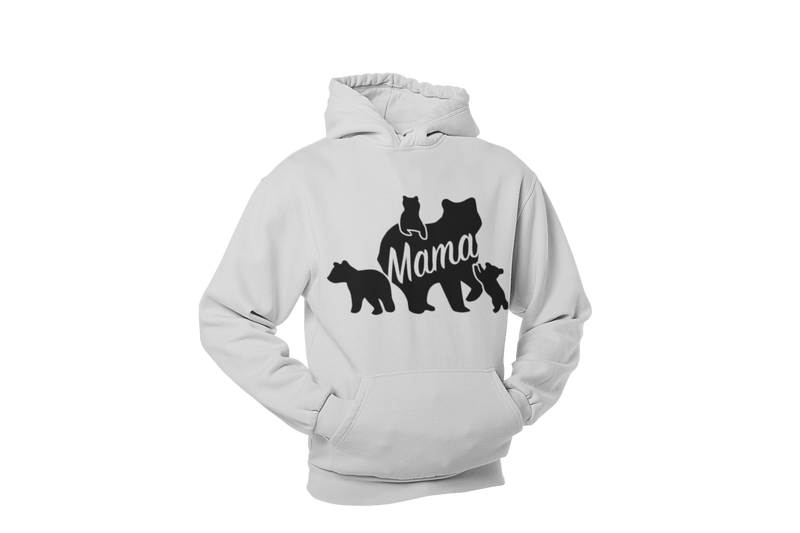 Mama Bear Hooded Sweatshirt - M.S.A. Custom Creations
