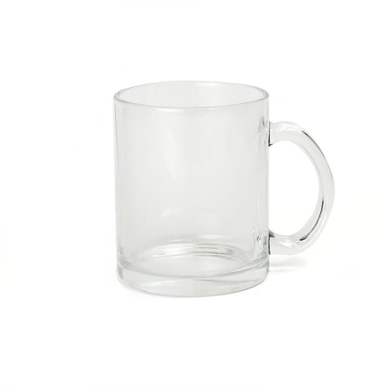 Love 11oz Customizable Glass Coffee Mug - M.S.A. Custom Creations