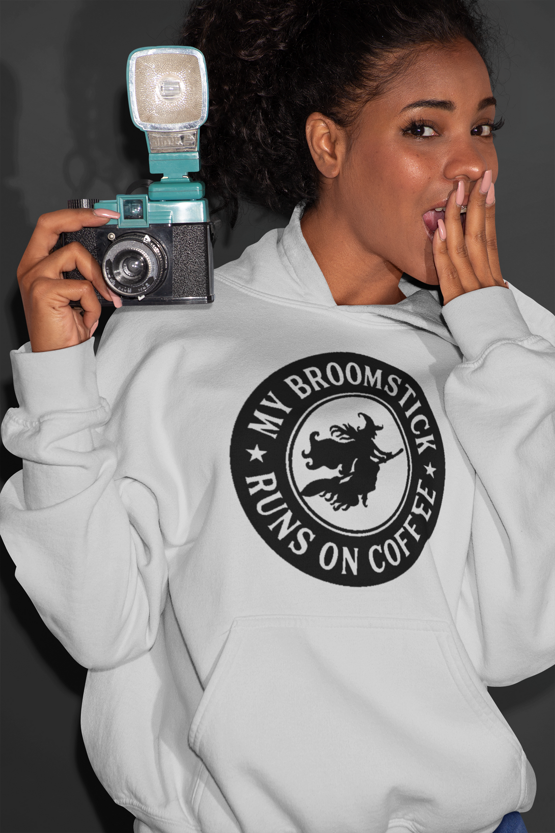 My Broomstick Runs on Coffee - M.S.A. Custom Creations