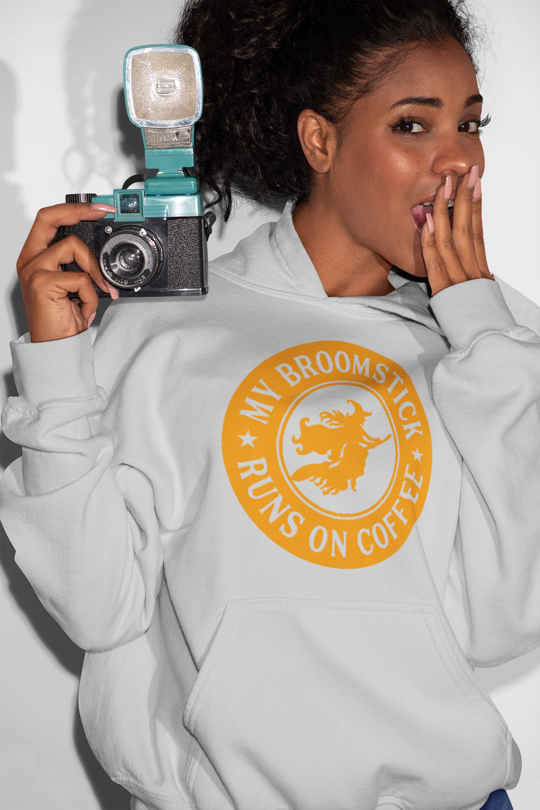 My Broomstick Runs on Coffee - M.S.A. Custom Creations