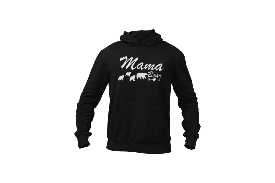 Mama Bear Hooded Sweatshirt - M.S.A. Custom Creations