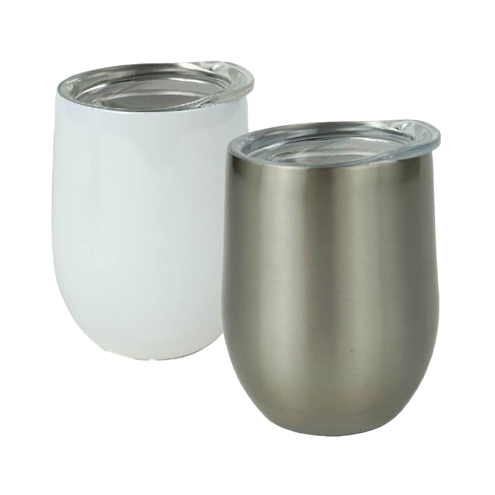 Customizable Stainless Steel Stemless Wine Tumblers - M.S.A. Custom Creations