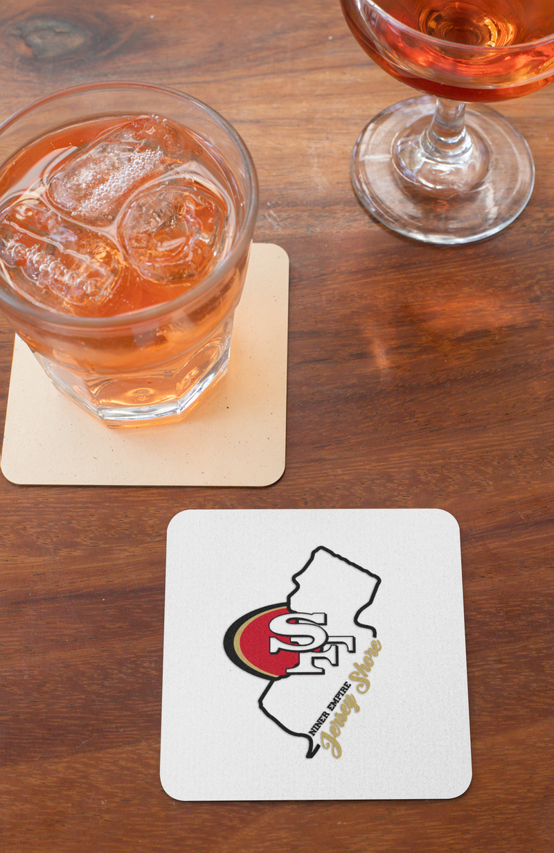 Niner Empire Jersey Shore Chapter Coasters - M.S.A. Custom Creations