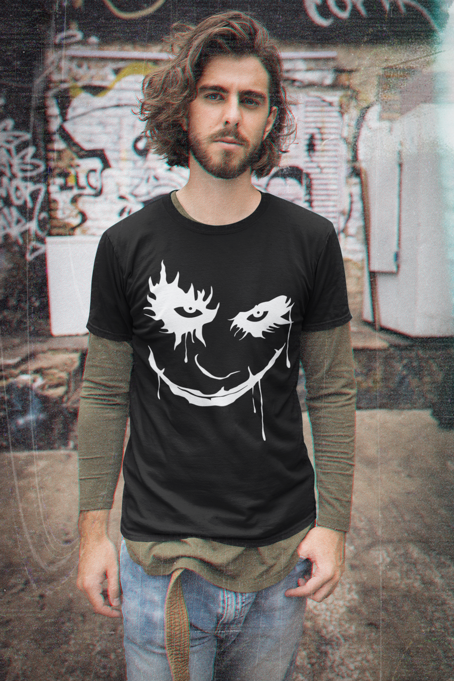 Joker "Smile" T-Shirt - M.S.A. Custom Creations